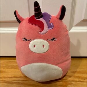 Squishmallow -unicorn, pink